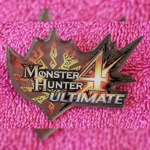 Monster Hunter 4 Ultimate Promo Pin
